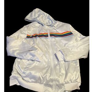 Xbox Jacket Gay Pride LGBTQIA Team XBox Gaming For Everyone Furry Inside Size XL